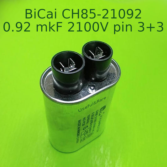 BiCai CH85-21092 0,92 мкФ 2100V pin 3+3