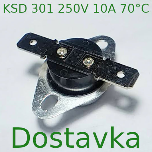 KSD 301 250V 10A 70°C